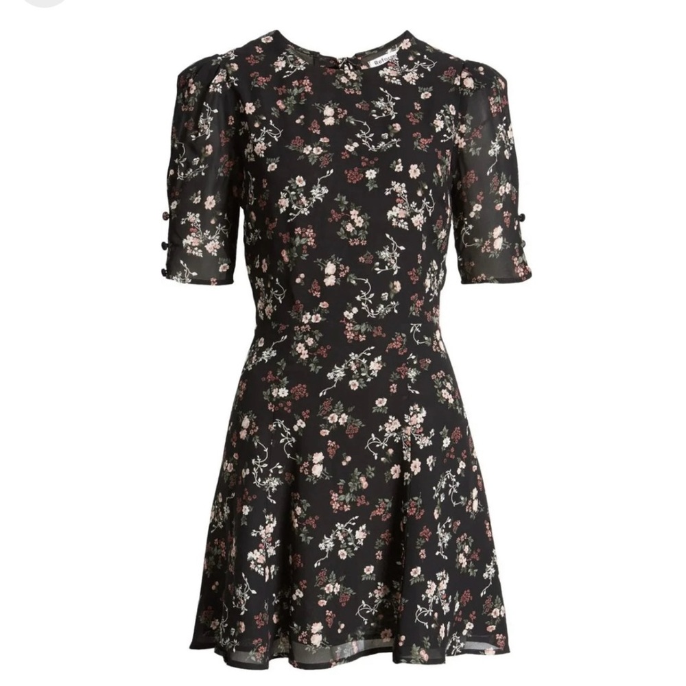 Reformation Floral Mini Dress